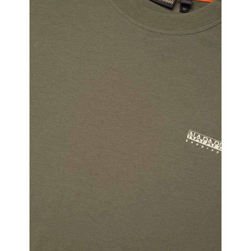 NapapijriS-Small Box SS OLIVE