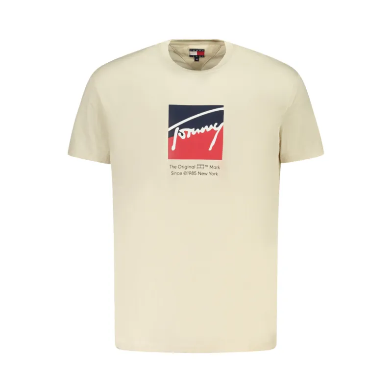 TH CAMISETA CON LOGO DISTINTIVO BEIGE