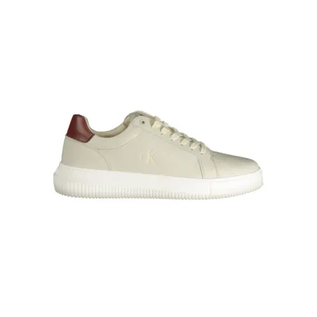 CK Chunky Cupsole Leather Beige