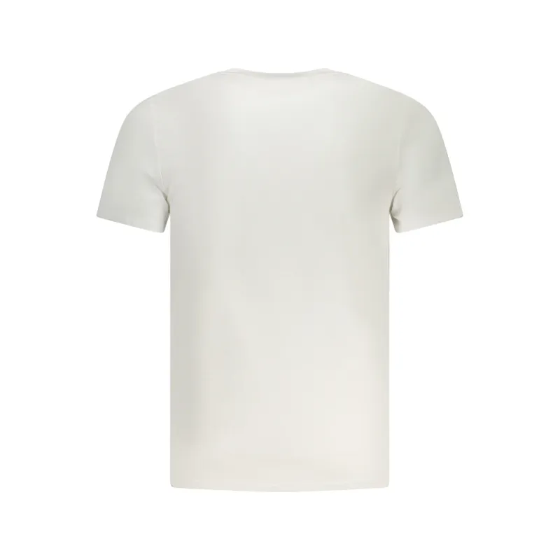 GUESS TSHIRT SMALL LOGO WHT