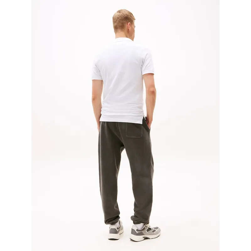 TH Polo Slim Fit Placket WHT