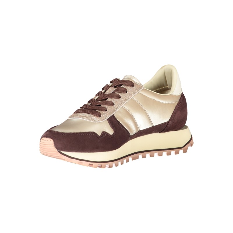 Blauer Beige Damensneaker BEBDXTAU