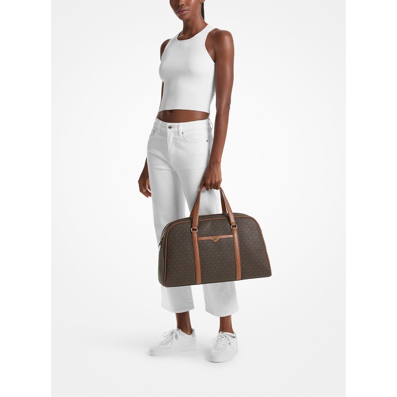 MK TRAVEL XL WEEKENDER BROWN