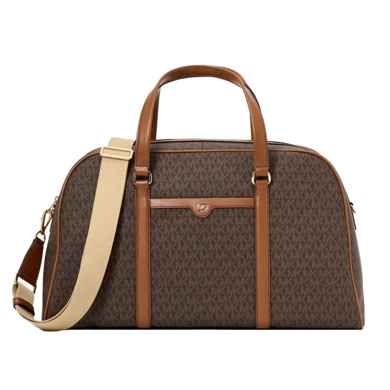 MK TRAVEL XL WEEKENDER BROWN