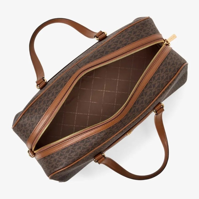 MK TRAVEL XL WEEKENDER BROWN