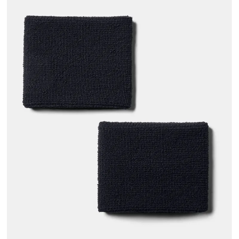 UA Muñequeras Performance 8 cm para hombre - Pack de 2 Blk