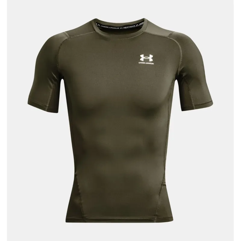 UA Heat Gear Armour Comp Grn 