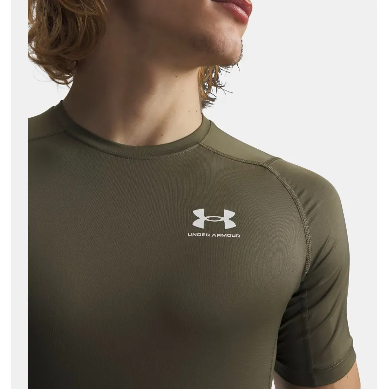 UA Heat Gear Armour Comp Grn 