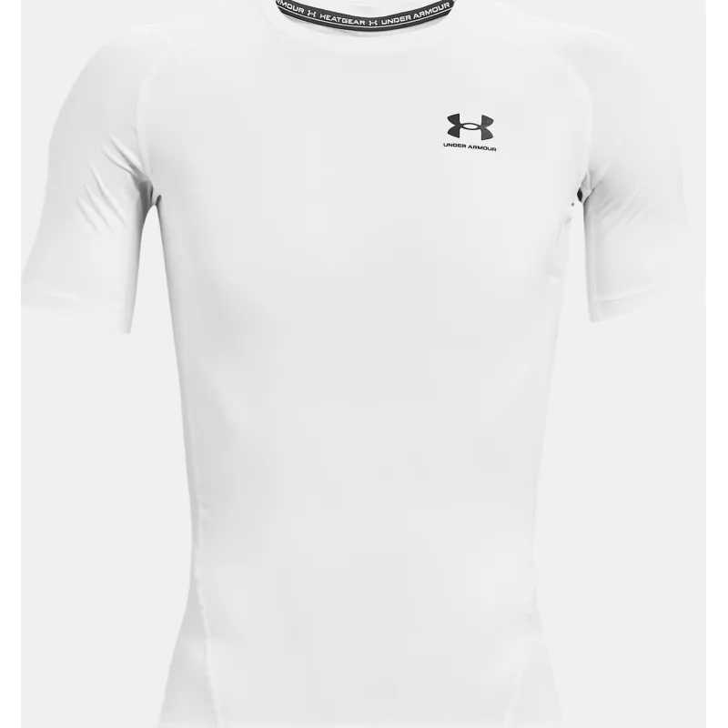 UA Heat Gear Armour Comp Wht