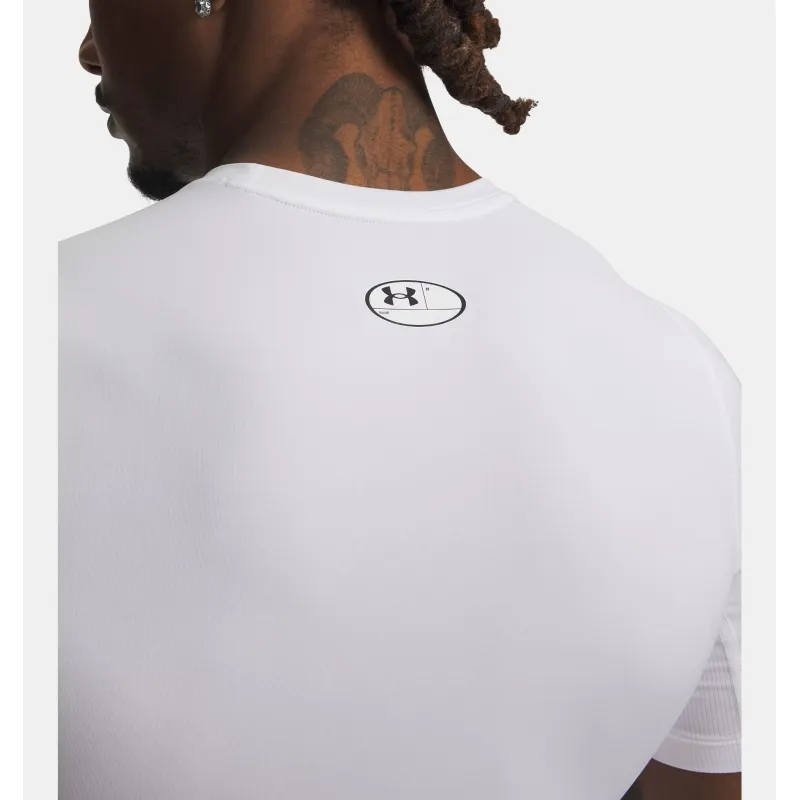 UA Heat Gear Armour Comp Wht
