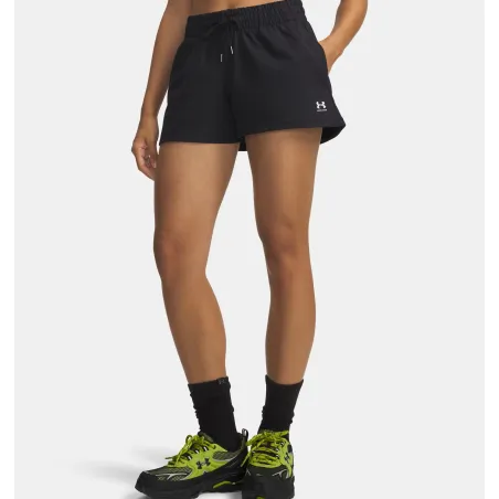 UA Sport Terry Short Mujer Blk