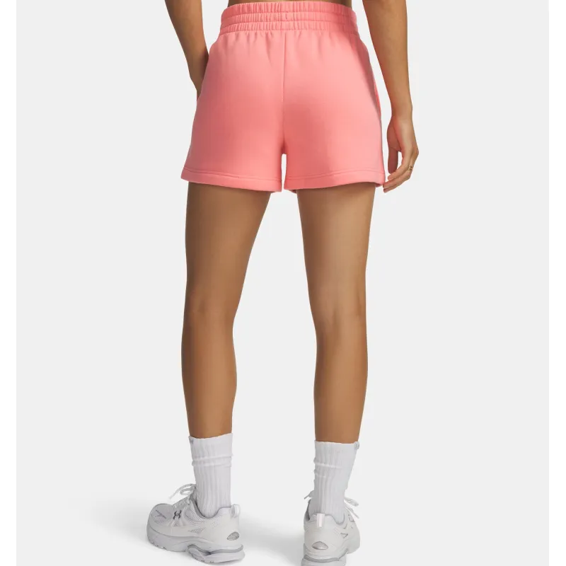 UA Rival Fleece Short Mujer Pnk