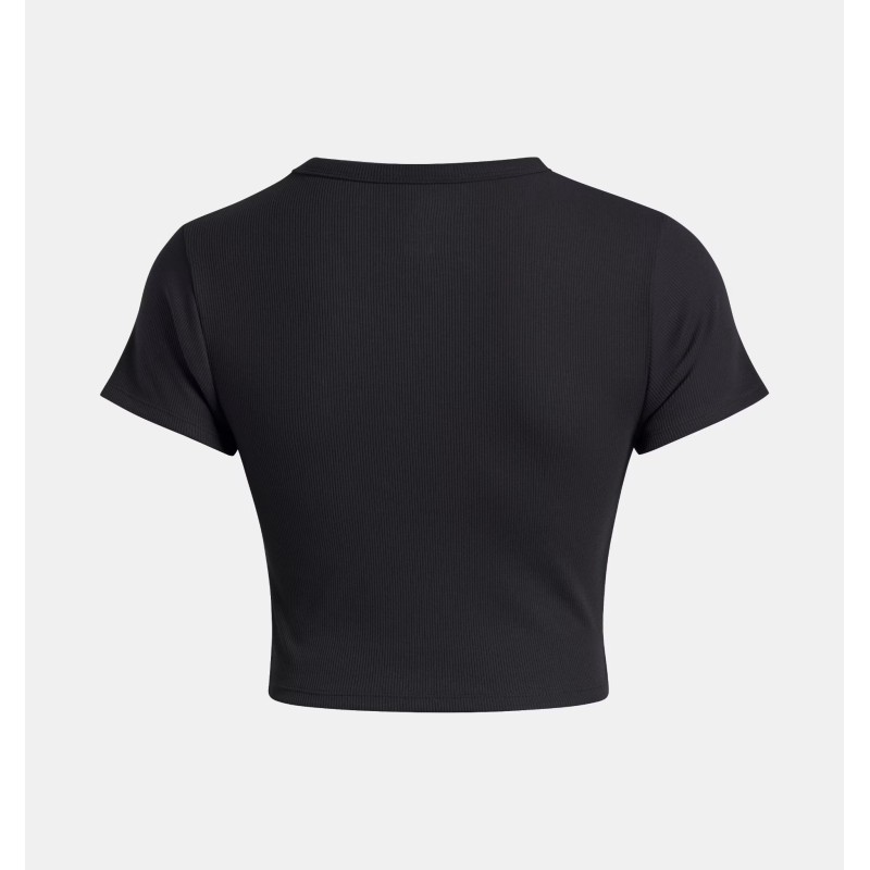 UA Rival Rib Camiseta baby  Blk