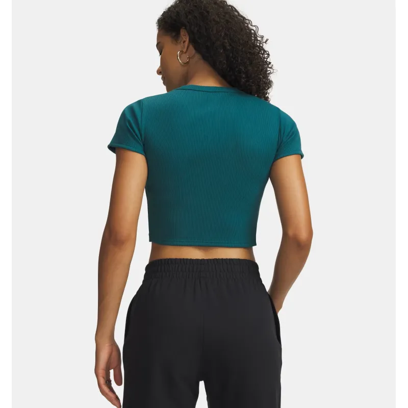UA Rival Rib Camiseta baby  Grn