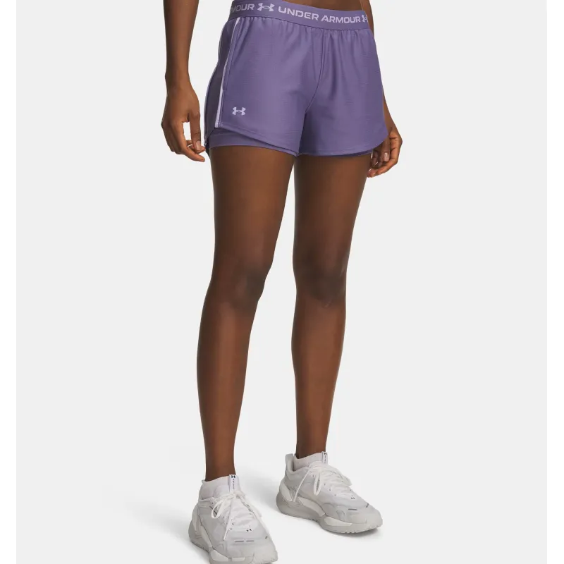 UA Tech Play Up 2in1 Shorts Prpl