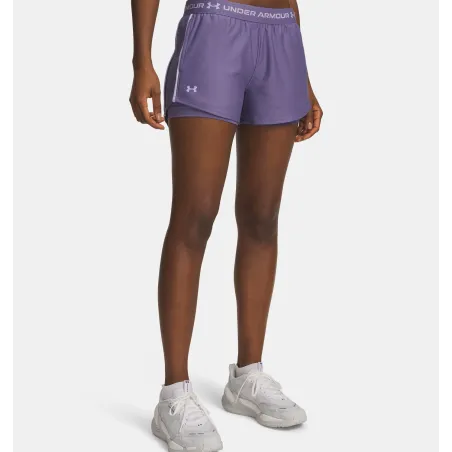 UA Tech Play Up 2in1 Shorts Prpl