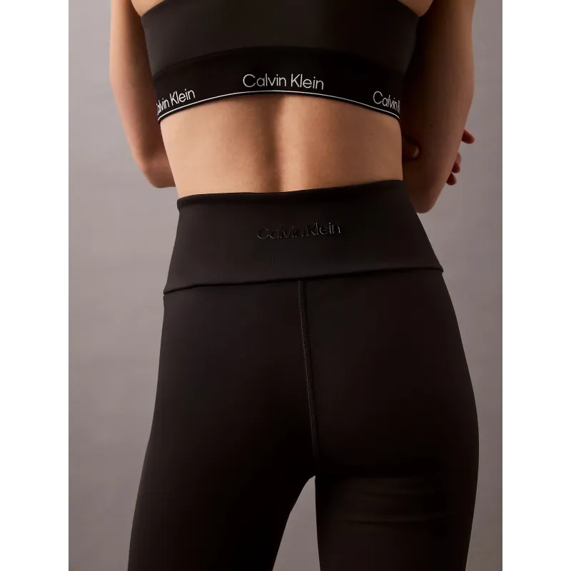CK Leggings deportivos acampanados, de tiro alto y de secado rápido