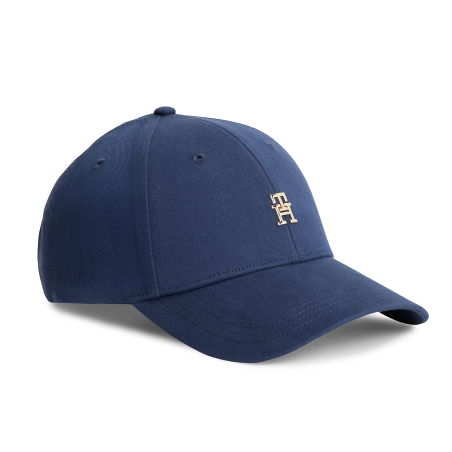 TH Gorra de béisbol con monograma preppy navy mujer