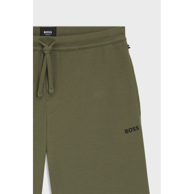 HB Waffle Shorts Open Green