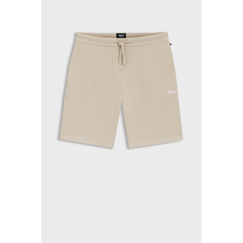 HB Waffle Shorts Light Beige