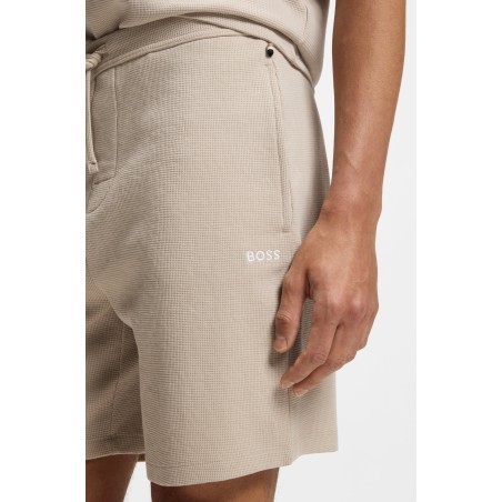 HB Waffle Shorts Light Beige