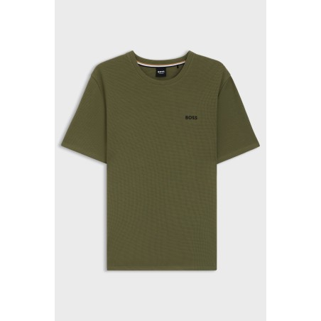 HB Waffle T-Shirt Open Green