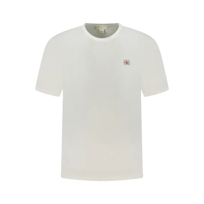 CK  WOVEN LABEL REGULAR TEE NEGRO RR