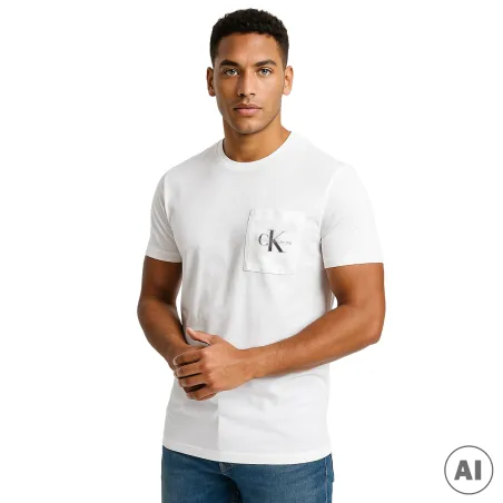 CK CORE MONOLOGO POCKET WHT