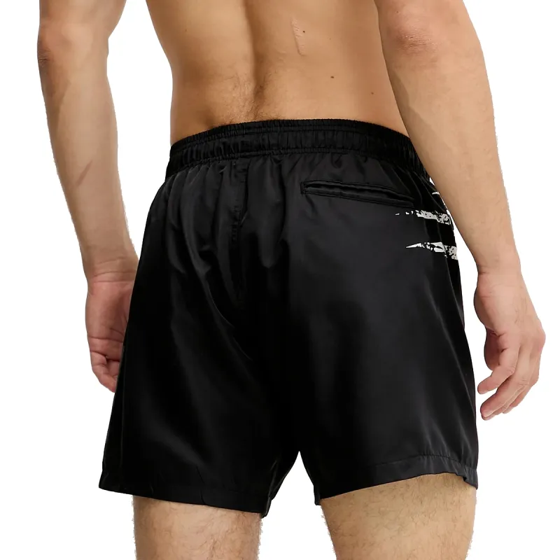 PLEIN SPORT PLANET MEDIUM BOARDSHORT BLK