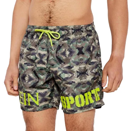 PLEIN SPORT NEW CAMO MEDIUM BOARDSHORT