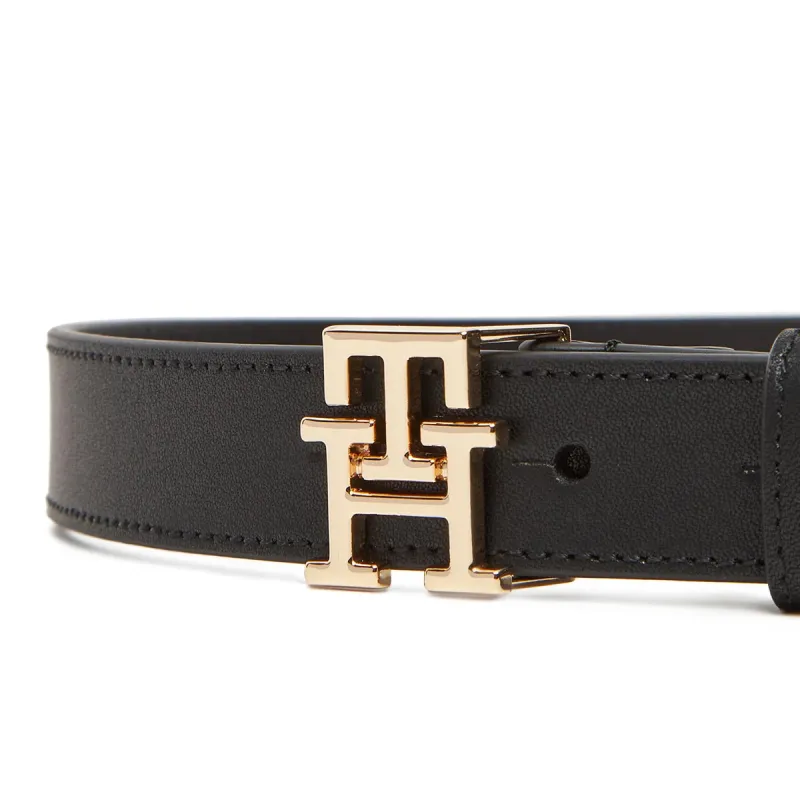 TH BELTMODERN LOGO 2.5 BLK