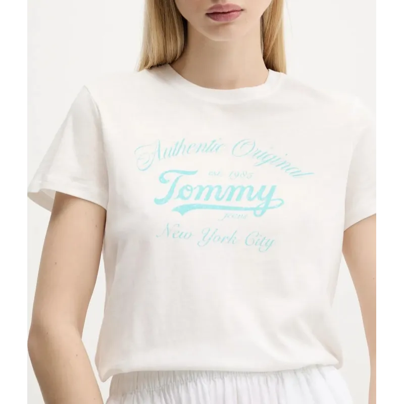 TH T-Shirt Essential  Regular Fit WHT
