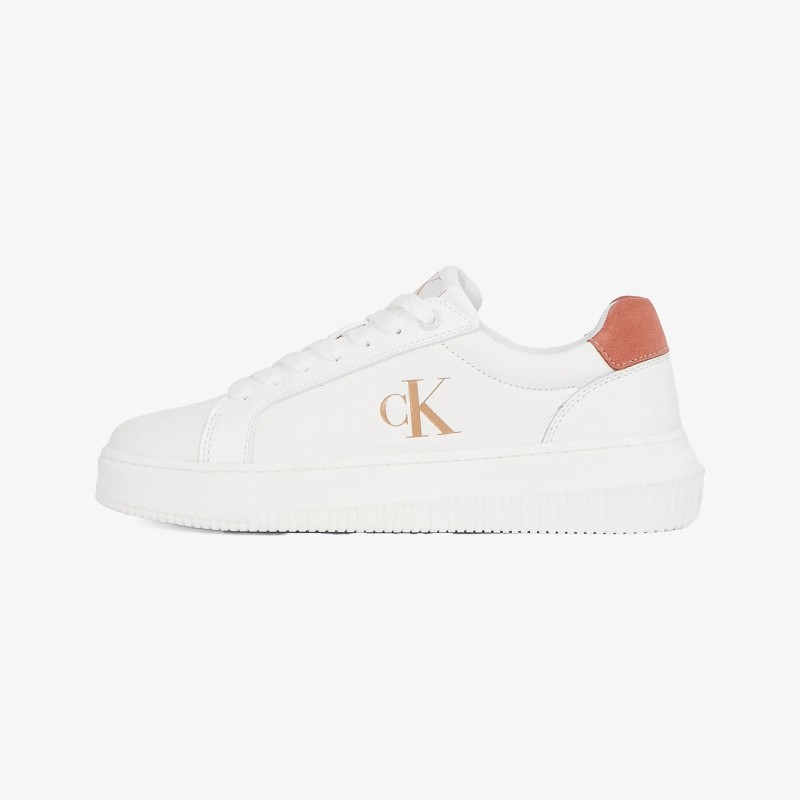 CK Chunky Cupsole Low Laceup LTH ML MUJER