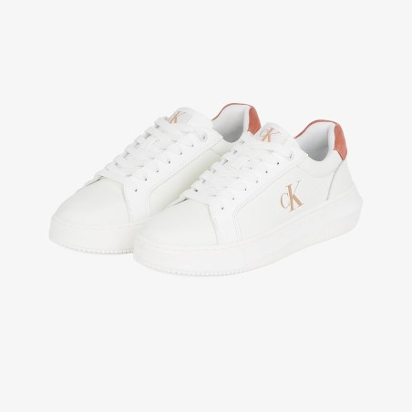 CK Chunky Cupsole Low Laceup LTH ML MUJER
