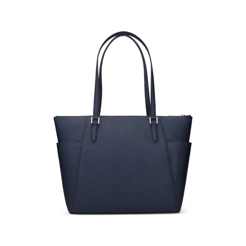 MK CHARLOTTE LG TZ TOTE BLEU MARINE