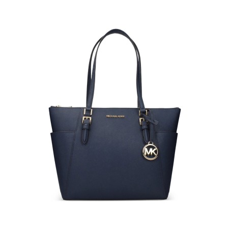 MK CHARLOTTE LG TZ TOTE BLEU MARINE