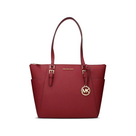MK CHARLOTTE LG TZ TOTE CHERRY