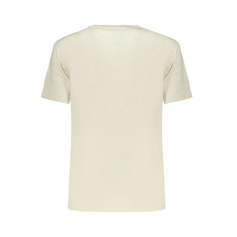 CK TSHIRT MID LOGO WOMAN GRY