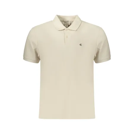 CK Polo clásico de piqué de algodón Beige
