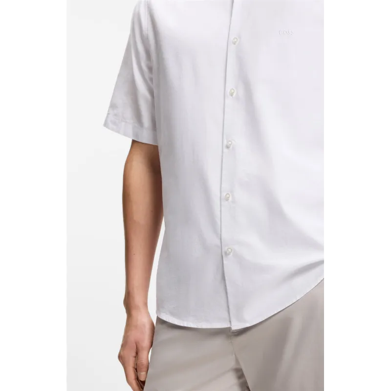 BOSS CAMISA RASH REGULAR FIT BLANCO