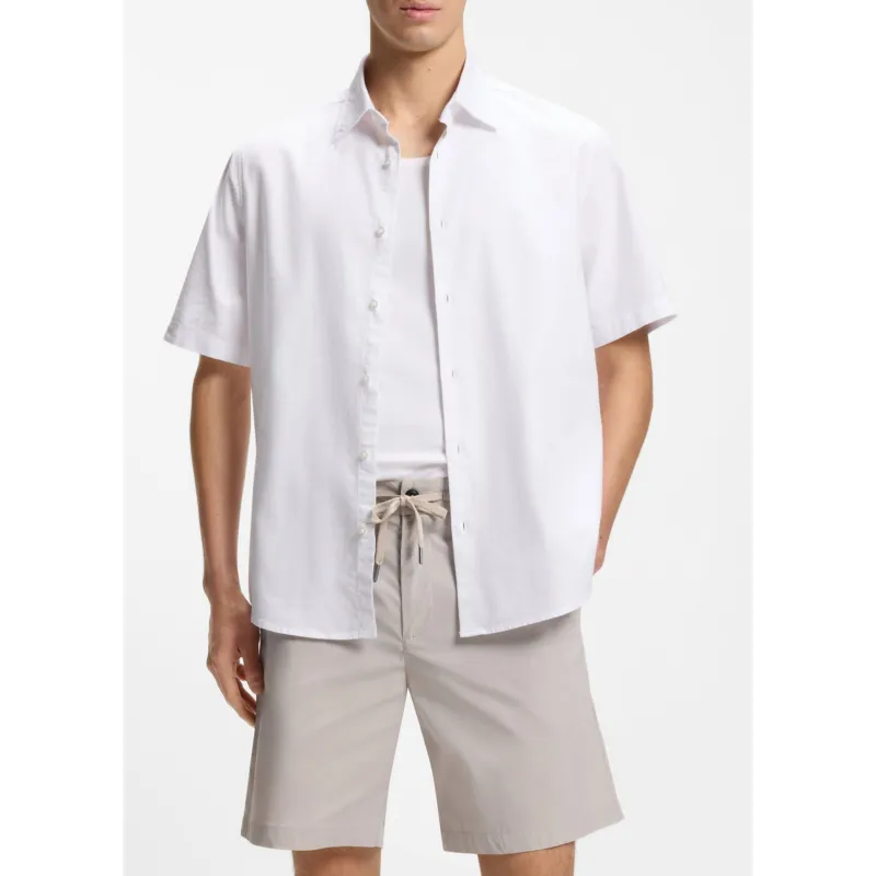 BOSS CAMISA RASH REGULAR FIT BLANCO