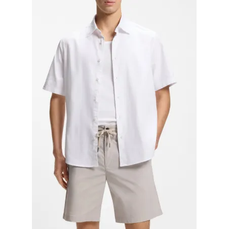 BOSS CAMISA RASH REGULAR FIT BLANCO