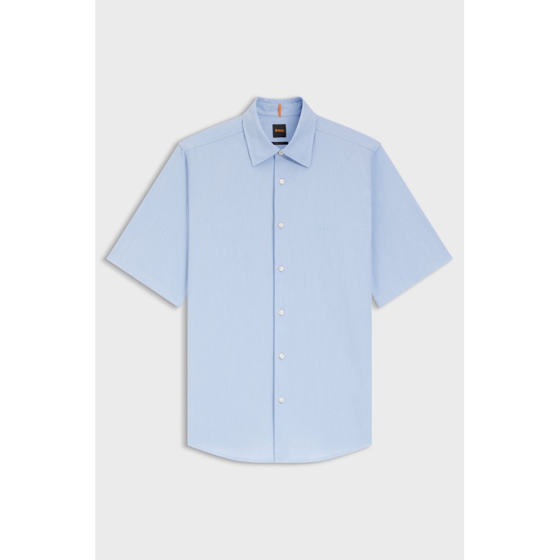 BOSS CAMISA RASH REGULAR FIT AZUL