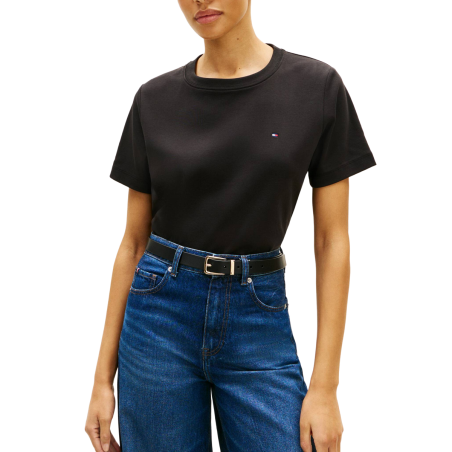 TH INTERLOCK BOXYT-SHIRT BLK