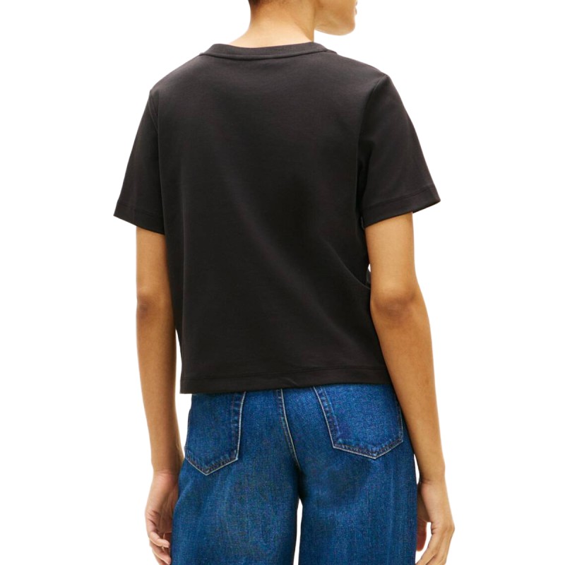 TH INTERLOCK BOXYT-SHIRT BLK