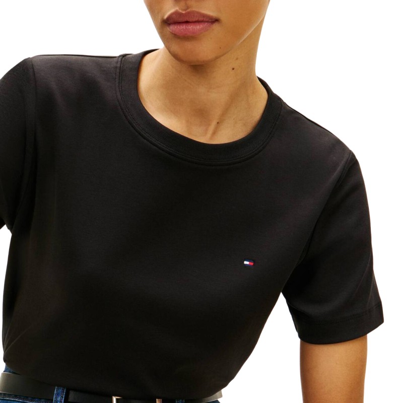 TH INTERLOCK BOXYT-SHIRT BLK