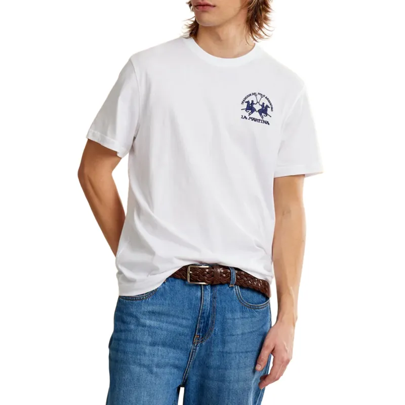 LA MARTINA T-SHIRT WHT