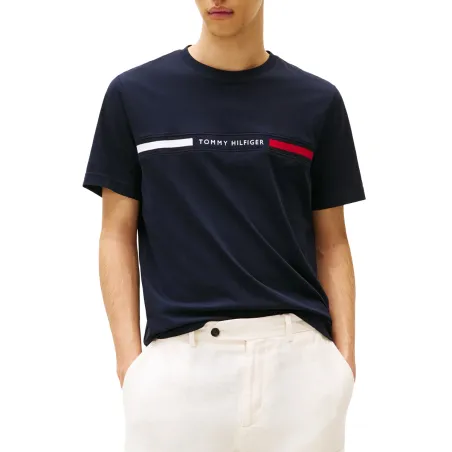TH TEE CHEST INSER NAVY