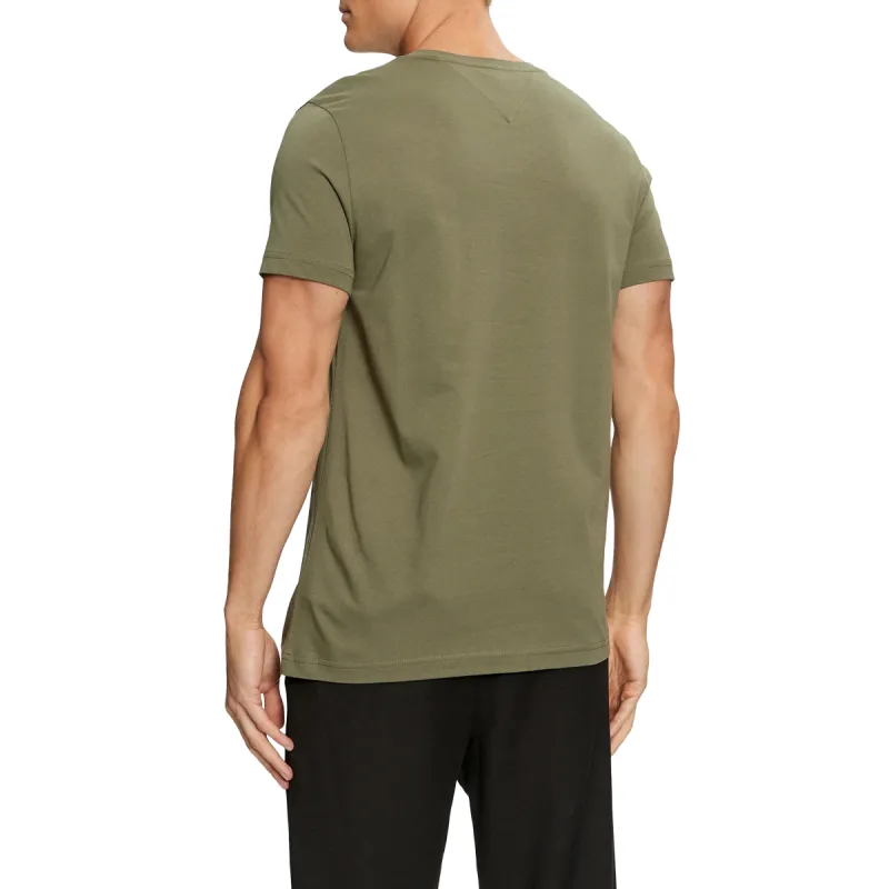 TH SLIM LOGO TEE GRN