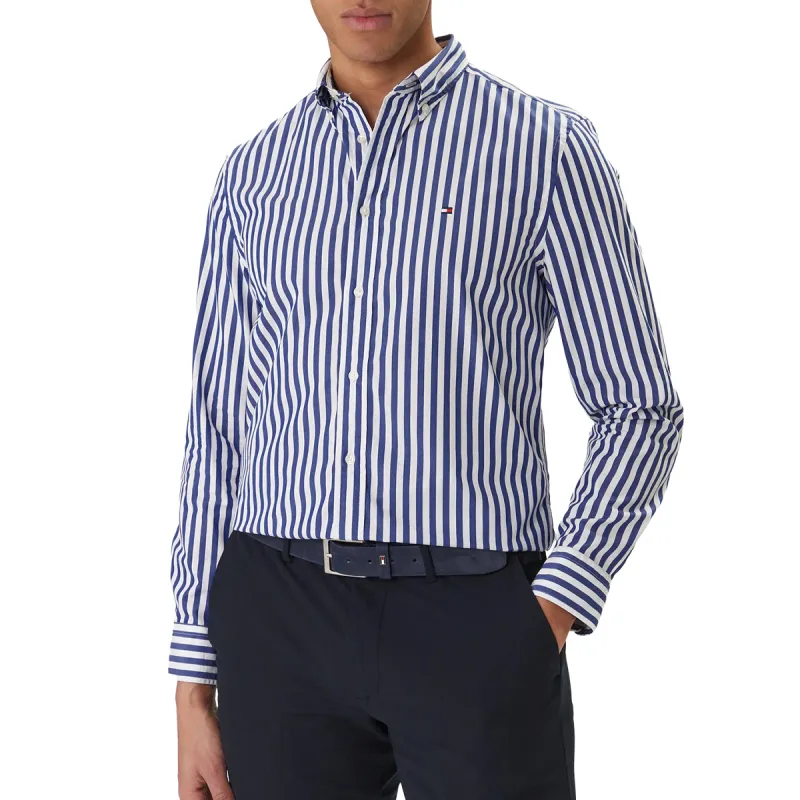 TH FLEX POPLIN CLASSIC NAVY